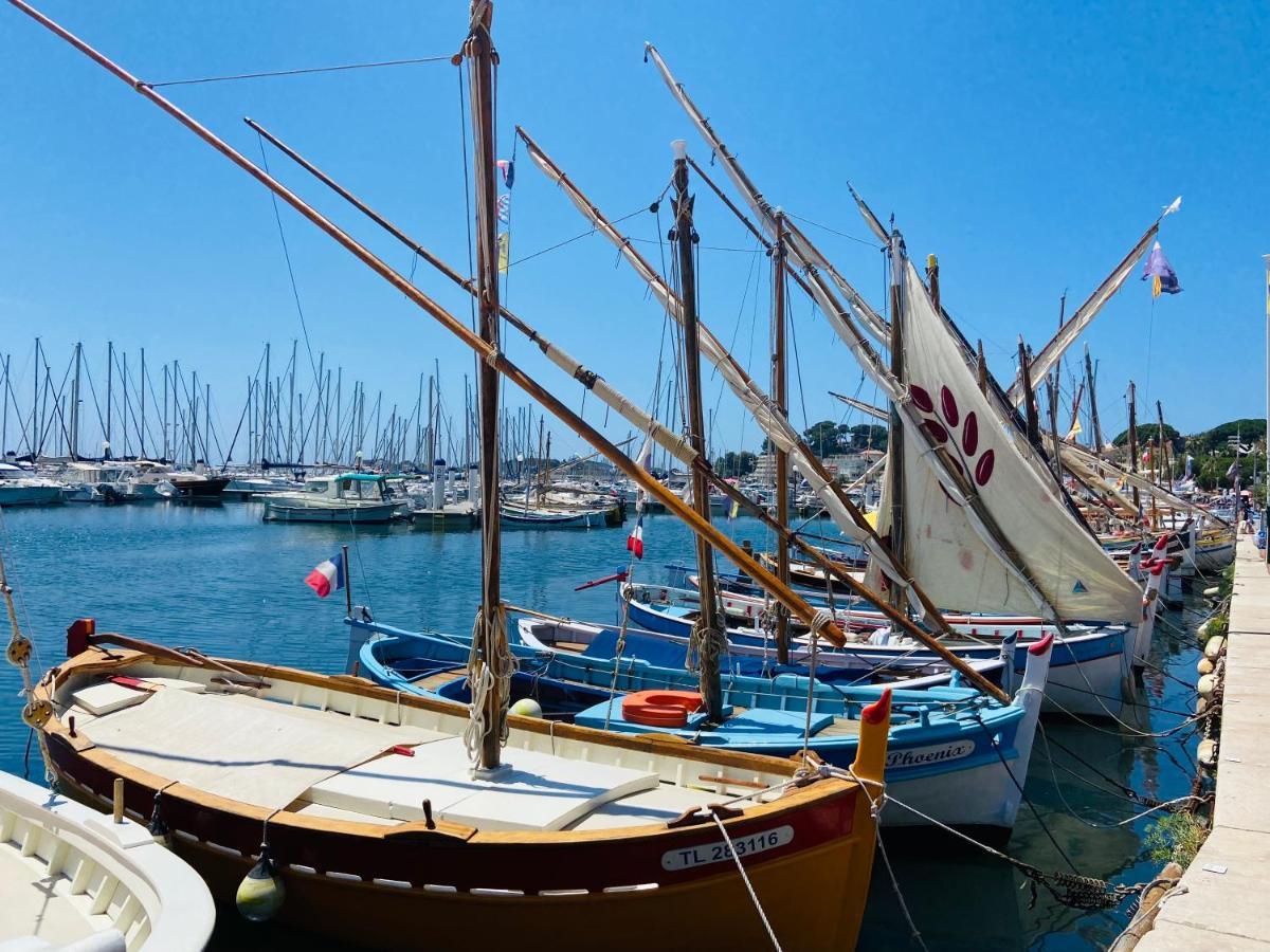 Bandol Roc Beach Vue Mer Grand T3 Face A La Plage Avec Parking Bagian luar foto